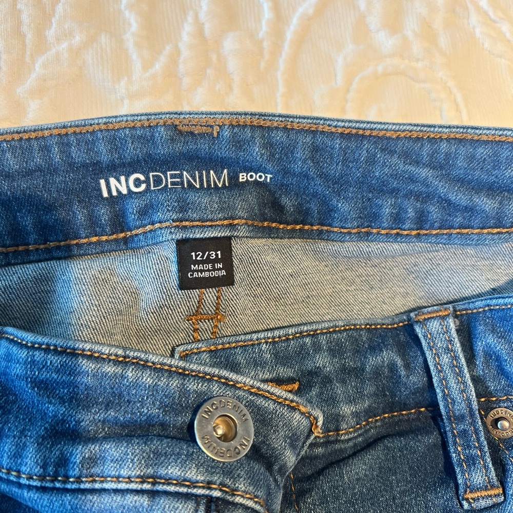 INC International Concepts Blue Denim Jeans